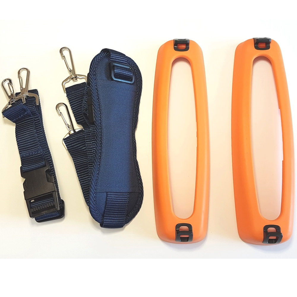 HT-Instruments SP-0500 Gummiholster mit integrierten Ösen und Tragegurt zum freihändigen Arbeiten