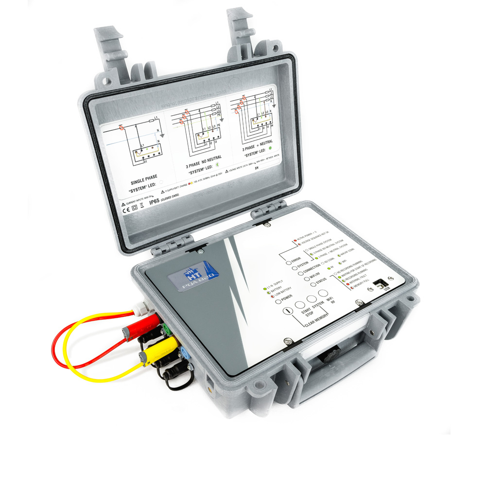 HT-Instruments PQA820S3 Phasen Datenlogger zur Spannungsanalyse (ohne Stromwandler)