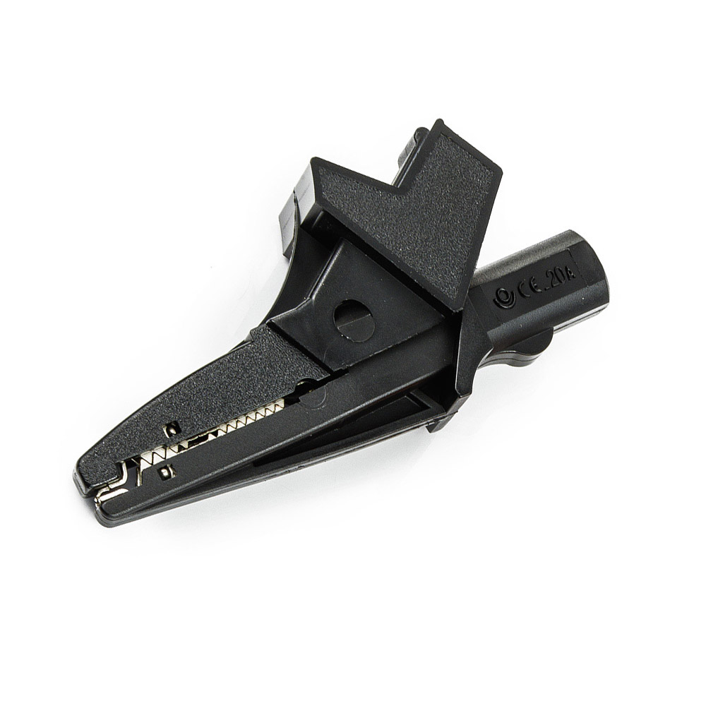 HT-Instruments 5004-IECN Krokodil Klemme schwarz (20A)