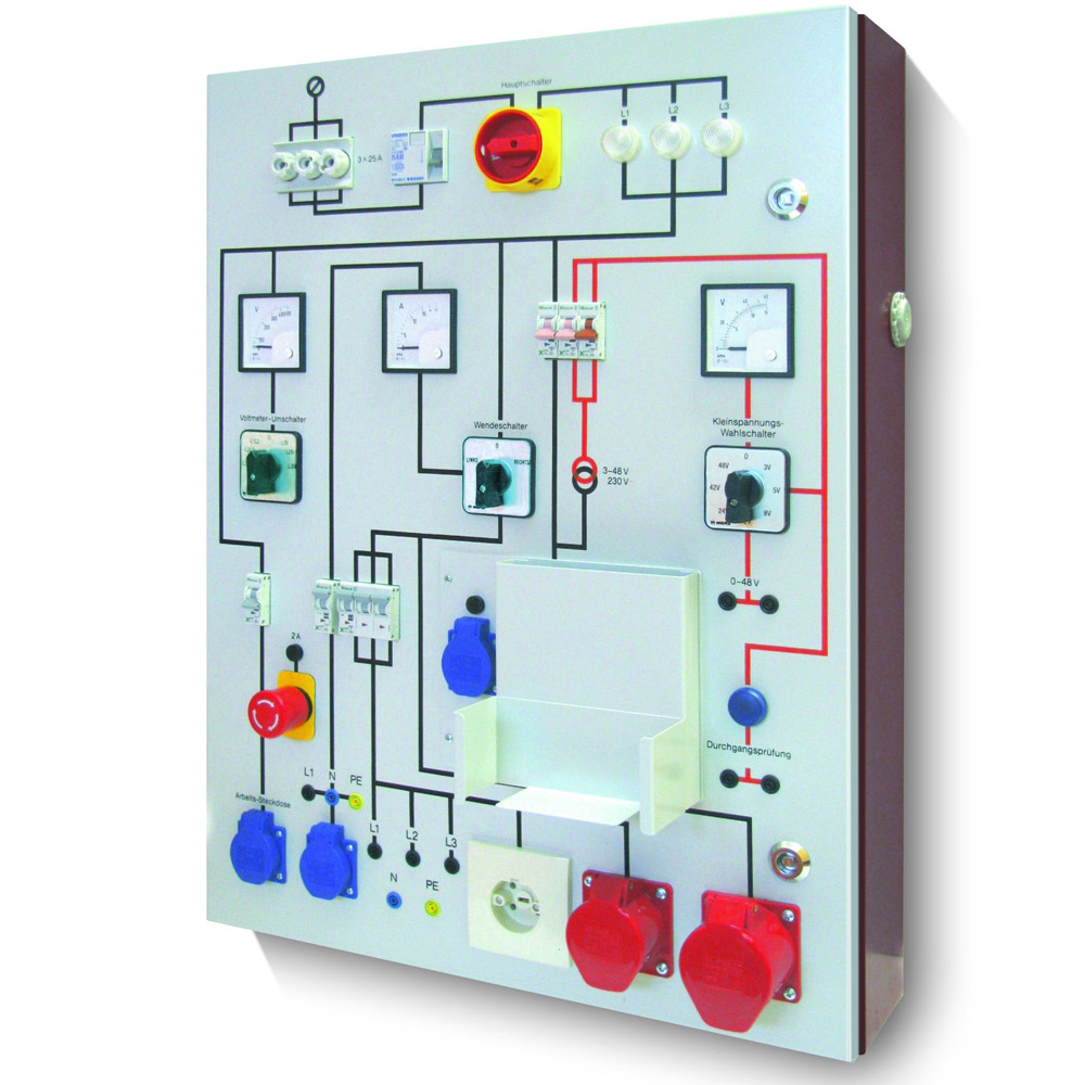 HT-Instruments HT-PT01 Werkstattprüftafel nach DIN VDE01404 ohne Prüfgerät