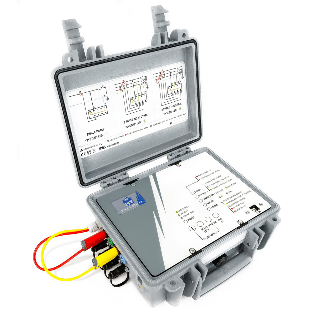 HT-Instruments PQA820 Dreiphasen Datenlogger zur Netz- und Leistungsanalyse