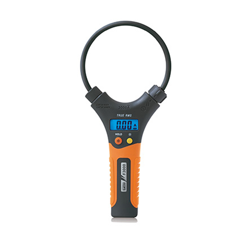 HT-Instruments F3000 Stromzange mit flexiblem Messkopf, 0.1A bis 3000A AC, TRMS, CAT IV 600V